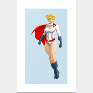 Power Girl Posters and Art